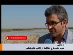 مصاحبه مدیر ملی طرح حفاظت از تالاب های ایران در خصوص برنامه های مدیریت زیست بومی 
